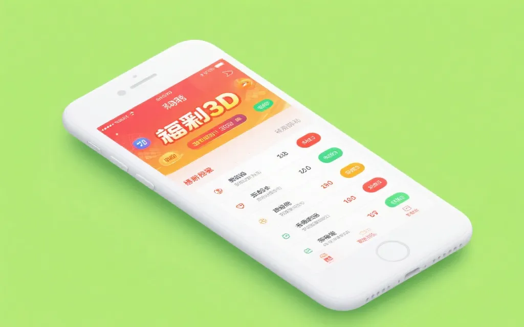 移动端官方开奖信息列表展示界面